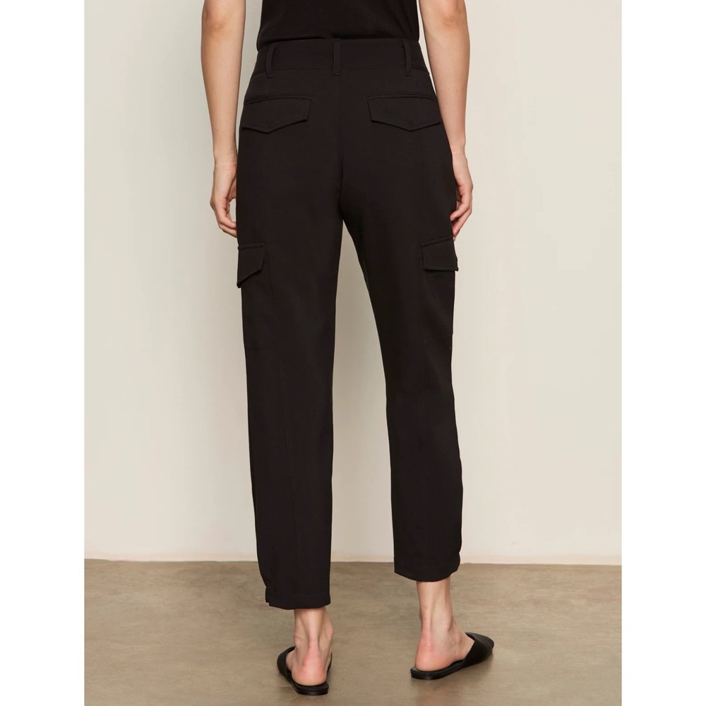 Sanctuary Black Cargo Pants Cropped Ankle Length Womens Size 30 - Picture 2 of 10